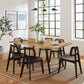 Modway Viggo 74" Live Edge Acacia Wood Dining Table, EEI-6069 FredCo