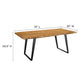 Modway Viggo 74" Live Edge Acacia Wood Dining Table, EEI-6069 FredCo