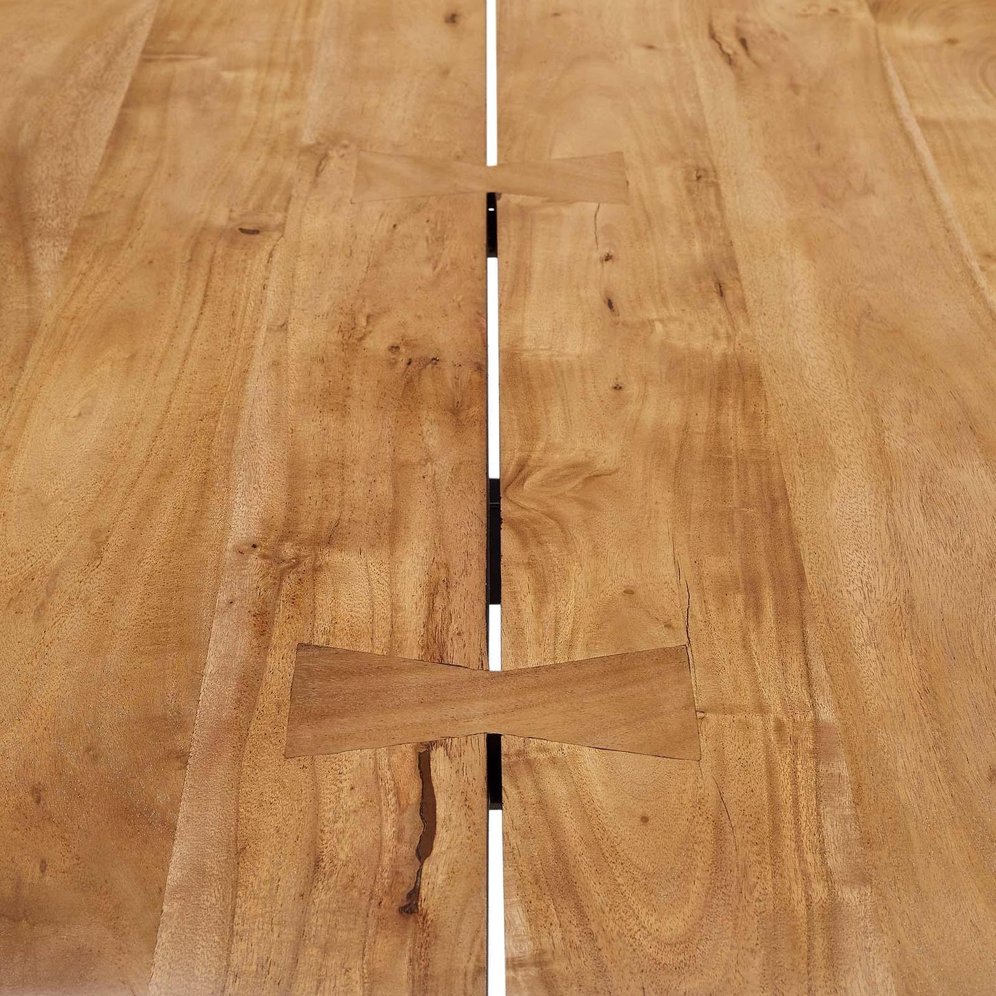 Modway Viggo 96" Live Edge Acacia Wood Acacia Wood Dining Table, EEI-6071 FredCo