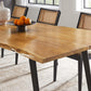 Modway Viggo 96" Live Edge Acacia Wood Acacia Wood Dining Table, EEI-6071 FredCo