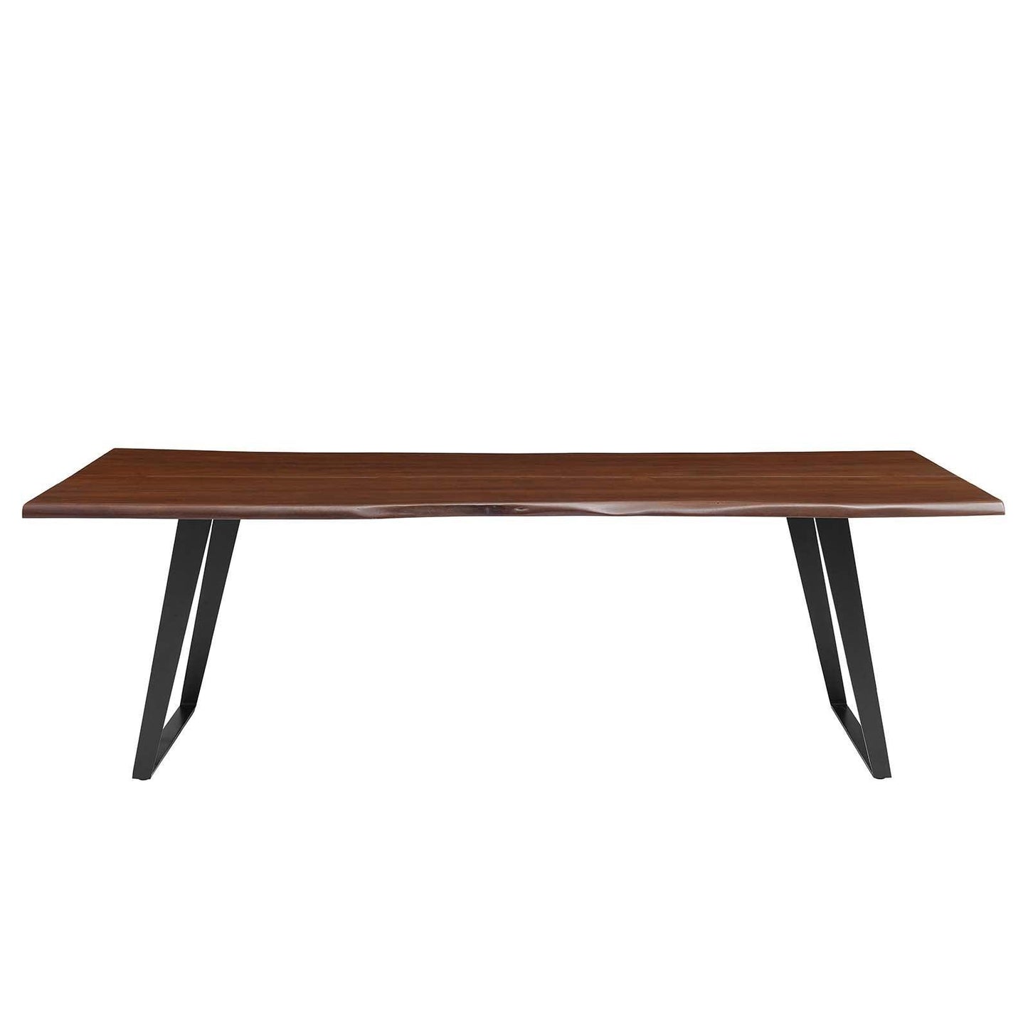 Modway Viggo 96" Live Edge Acacia Wood Dining Table FredCo