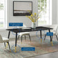 Modway Vigor 71" Rectangular Dining Table FredCo