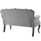 Modway Viola Chesterfield Button Tufted Loveseat Performance Velvet Settee FredCo