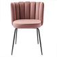 Modway Virtue Performance Velvet Dining Chair Set of 2 FredCo