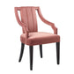 Modway Virtue Performance Velvet Dining Chairs - Set of 2 FredCo