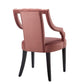 Modway Virtue Performance Velvet Dining Chairs - Set of 2 FredCo