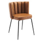 Modway Virtue Vegan Leather Dining Chair Set of 2 FredCo