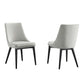 Modway Viscount Accent Performance Velvet Dining Chairs - Set of 2 FredCo