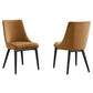 Modway Viscount Accent Performance Velvet Dining Chairs - Set of 2 FredCo