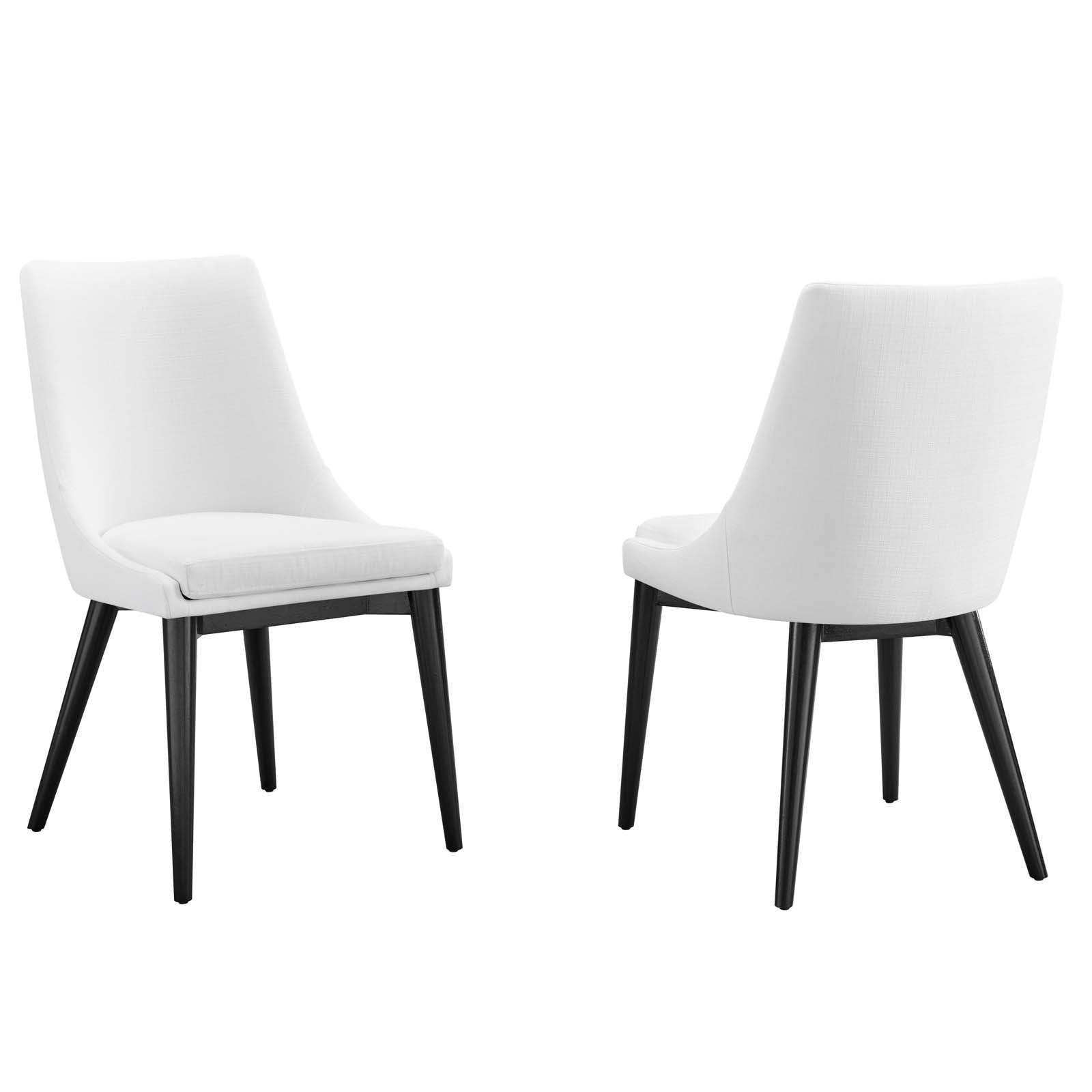 Modway Viscount Dining Side Chair Fabric Set of 2 FredCo