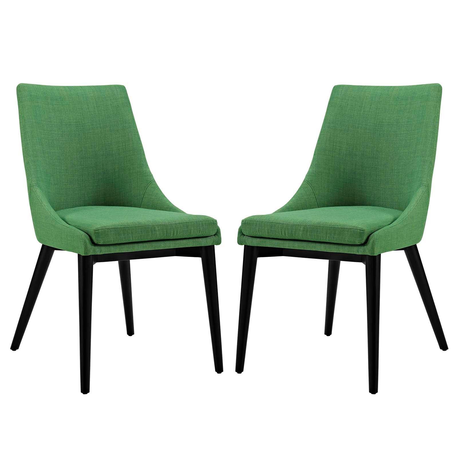 Modway Viscount Dining Side Chair Fabric Set of 2 FredCo