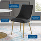 Modway Viscount Modern Accent Performance Velvet Dining Chair FredCo