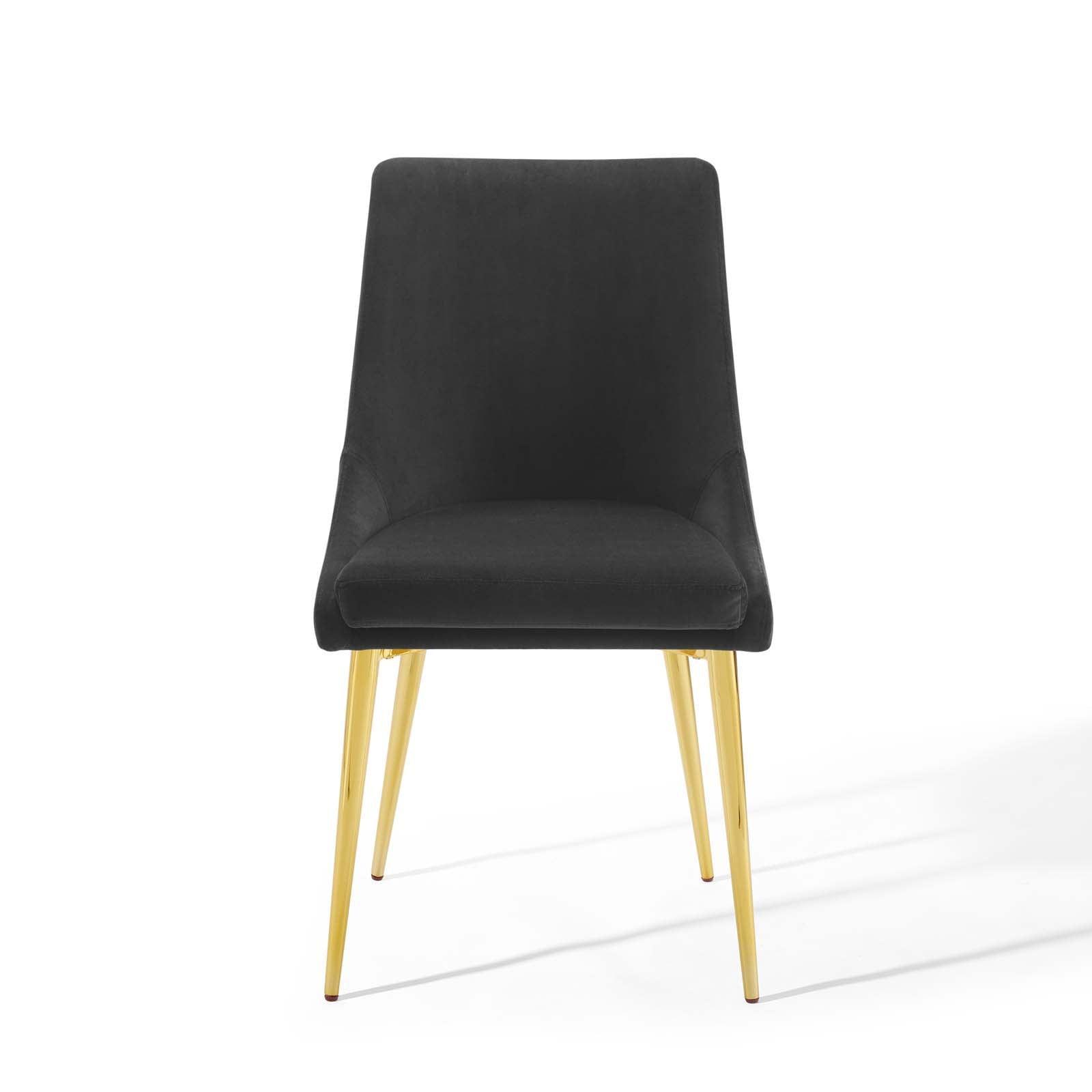 Modway Viscount Modern Accent Performance Velvet Dining Chair FredCo