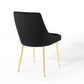 Modway Viscount Performance Velvet Dining Chairs - Set of 2 FredCo