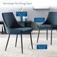 Modway Viscount Upholstered Fabric Dining Chairs - Set of 2 FredCo