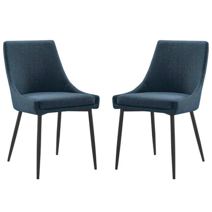 Modway Viscount Upholstered Fabric Dining Chairs - Set of 2 FredCo