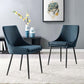 Modway Viscount Upholstered Fabric Dining Chairs - Set of 2 FredCo
