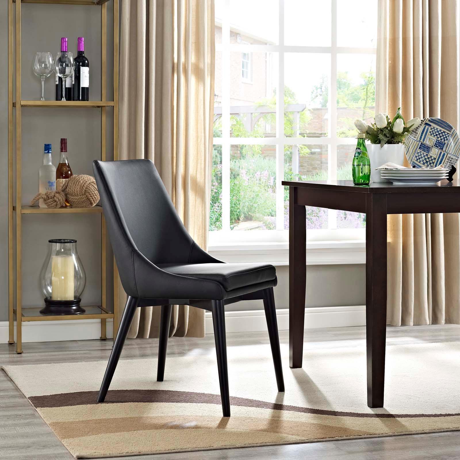 Modway Viscount Vegan Leather Dining Chair FredCo