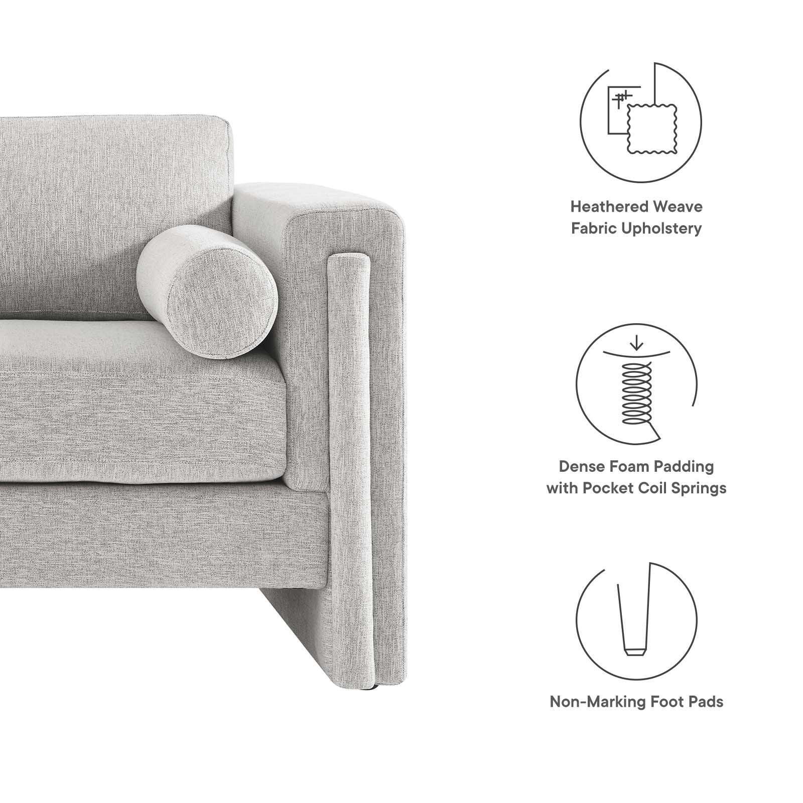 Modway Visible Fabric Loveseat, EEI-6375 FredCo