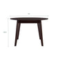 Modway Vision 35" Round Dining Table, EEI-3749 FredCo