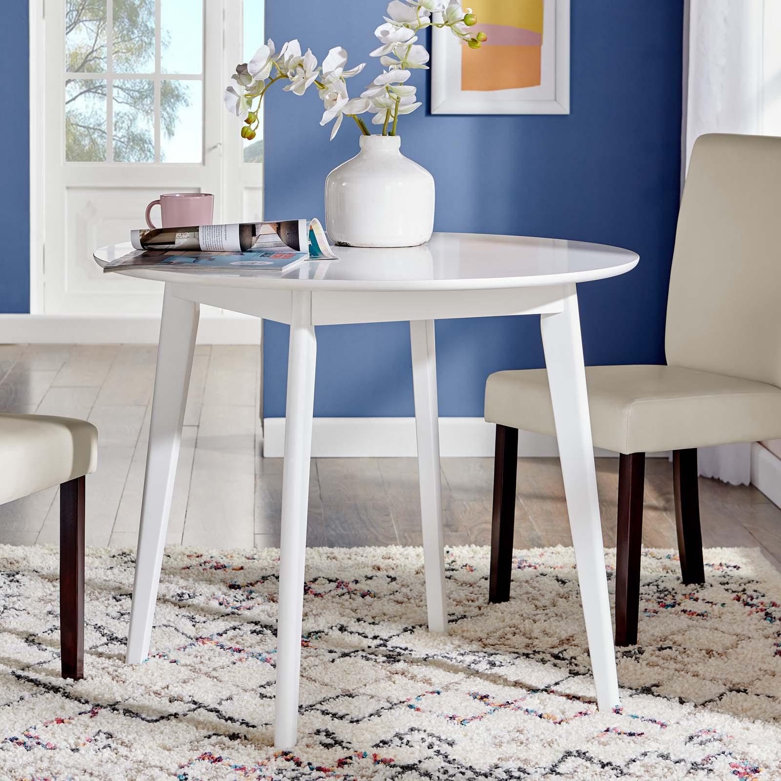 Modway Vision 35" Round Dining Table, EEI-3750 FredCo
