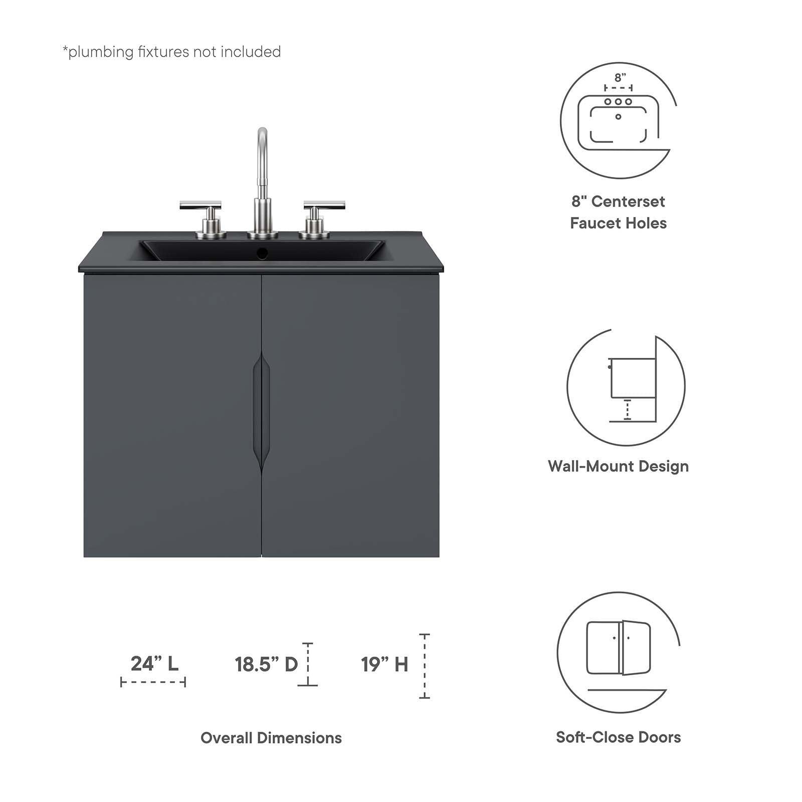 Modway Vitality 24" Bathroom Vanity FredCo