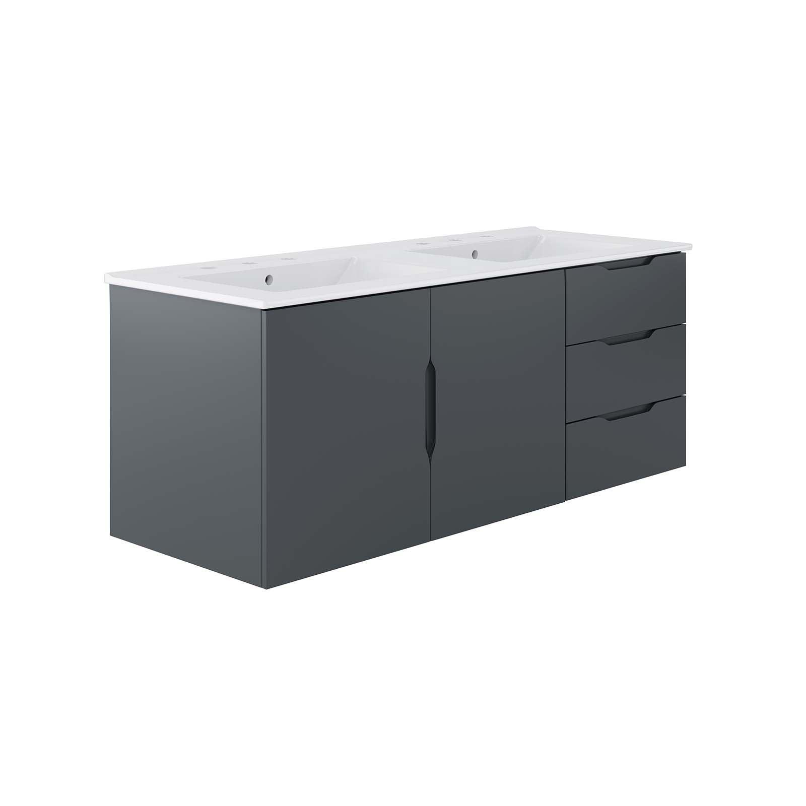 Modway Vitality 48" Double Sink Bathroom Vanity FredCo