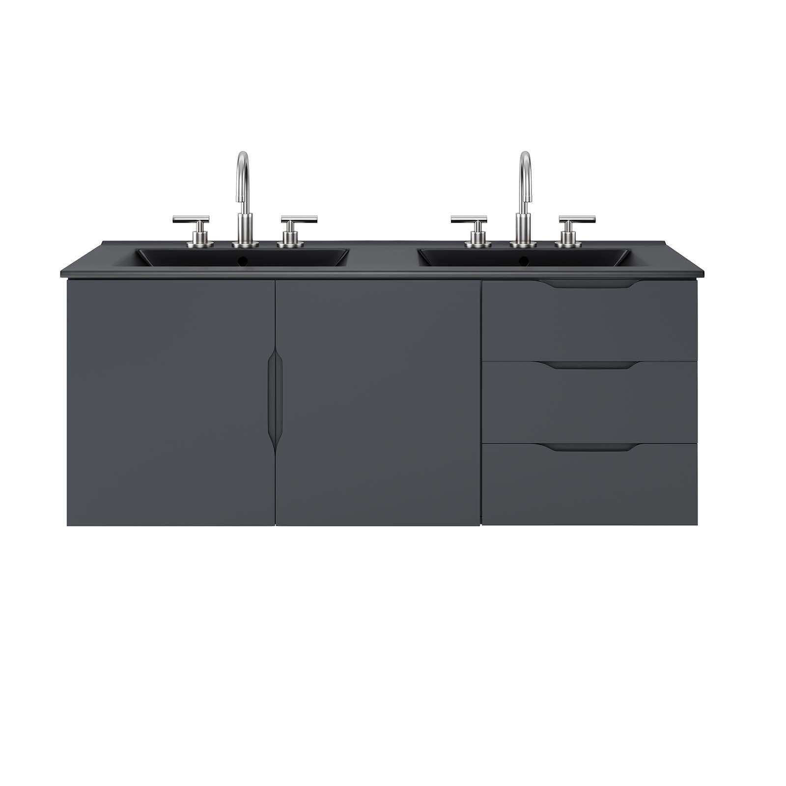 Modway Vitality 48" Double Sink Bathroom Vanity FredCo