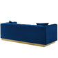 Modway Vivacious Biscuit Tufted Performance Velvet Sofa FredCo