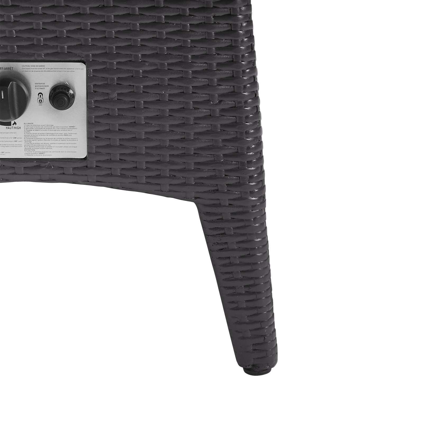 Modway Vivacity Outdoor Patio Fire Pit Table FredCo