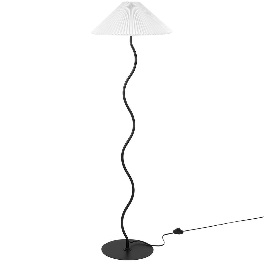 Modway Wave Squiggle Floor Lamp FredCo