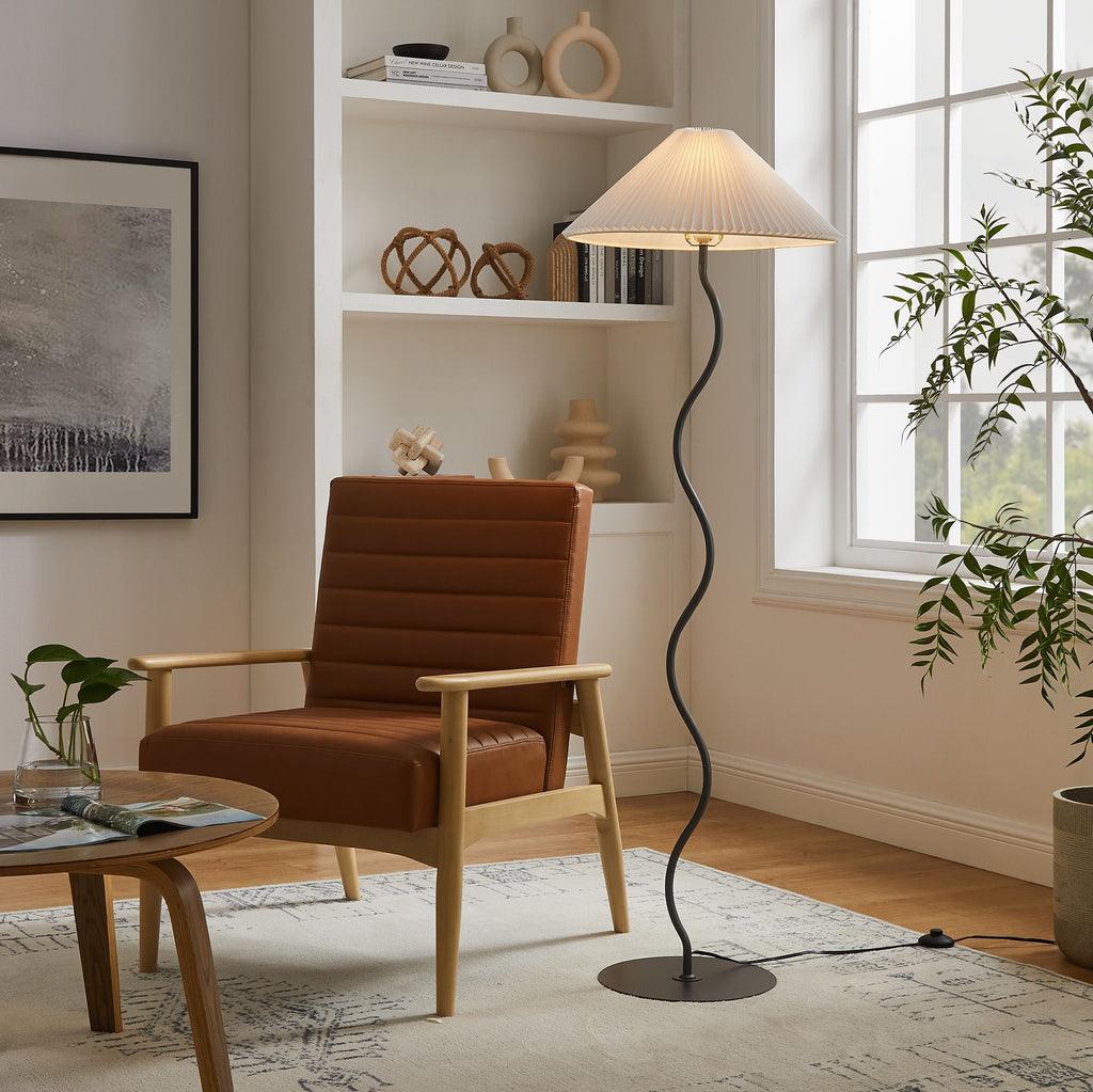 Modway Wave Squiggle Floor Lamp FredCo