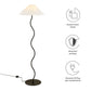 Modway Wave Squiggle Floor Lamp FredCo