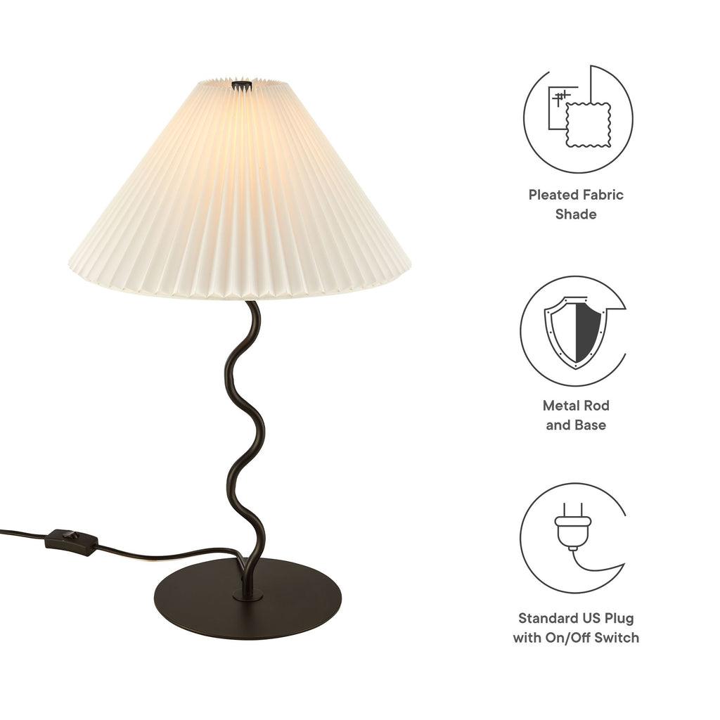 Modway Wave Squiggle Table Lamp FredCo
