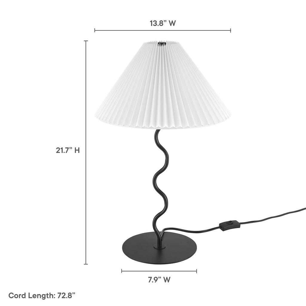 Modway Wave Squiggle Table Lamp FredCo