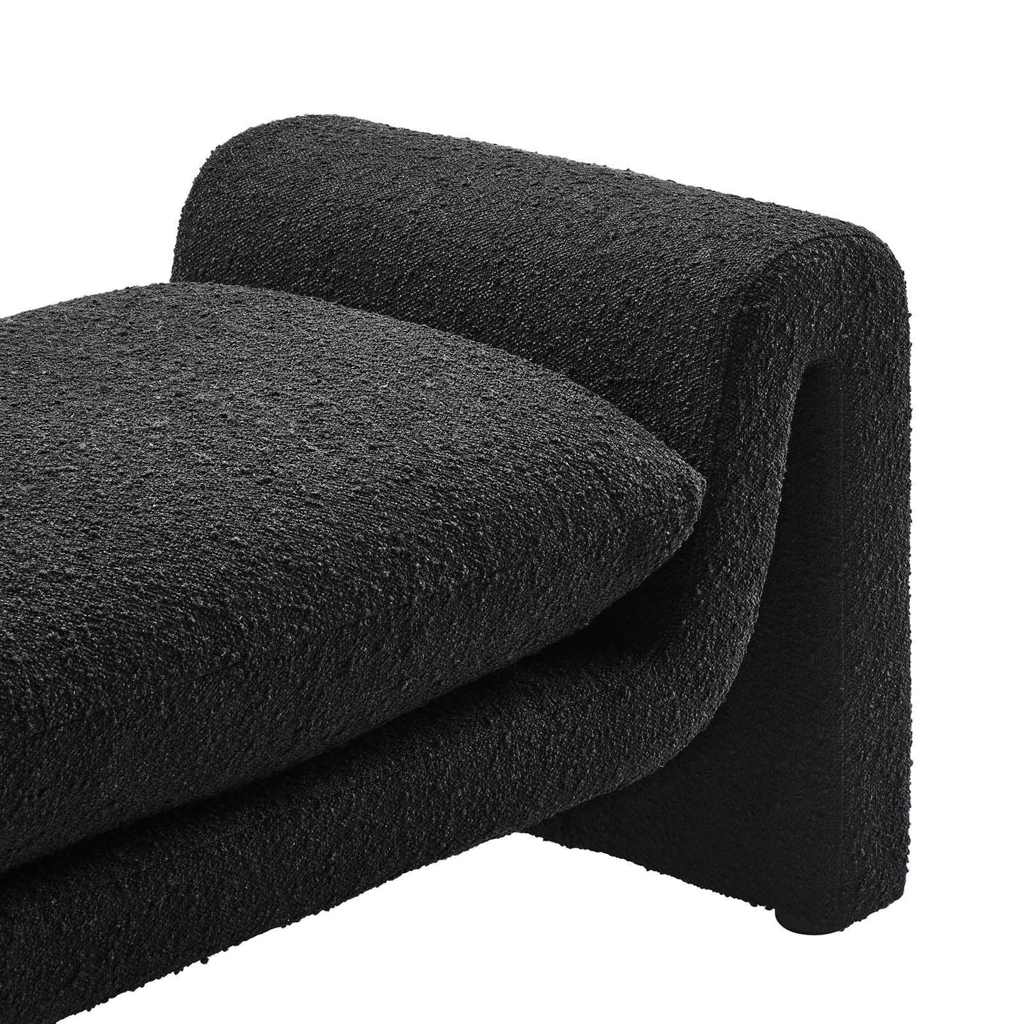 Modway Waverly Boucle Fabric Bench FredCo