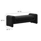Modway Waverly Boucle Fabric Bench FredCo