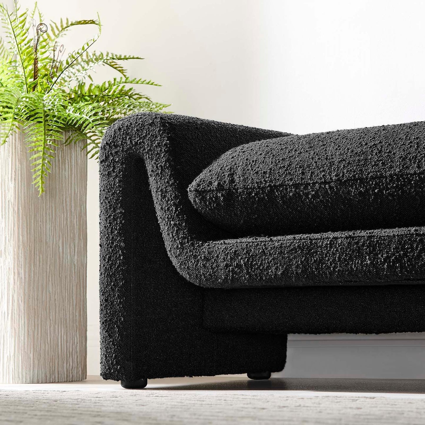 Modway Waverly Boucle Fabric Bench FredCo
