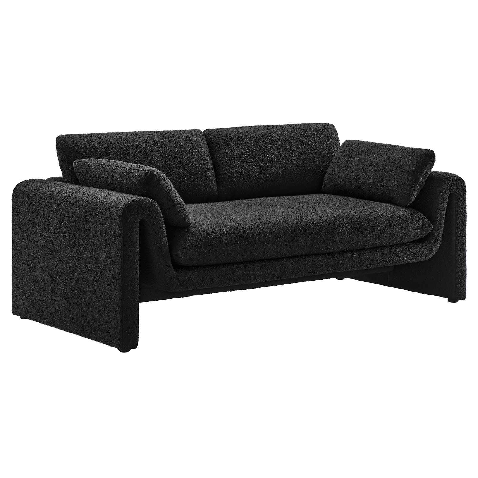 Modway Waverly Boucle Fabric Sofa FredCo