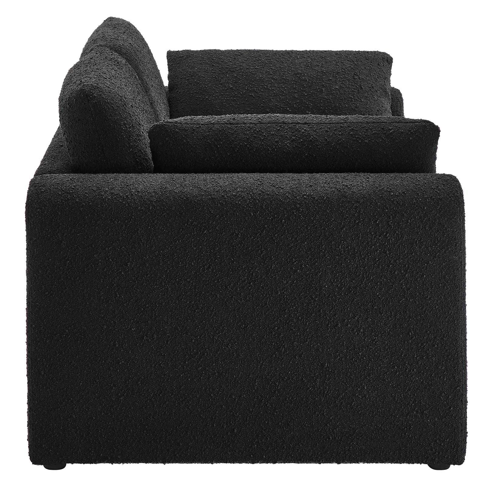 Modway Waverly Boucle Fabric Sofa FredCo