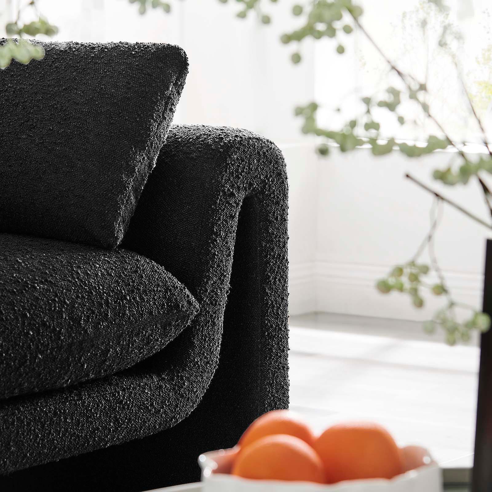 Modway Waverly Boucle Fabric Sofa FredCo