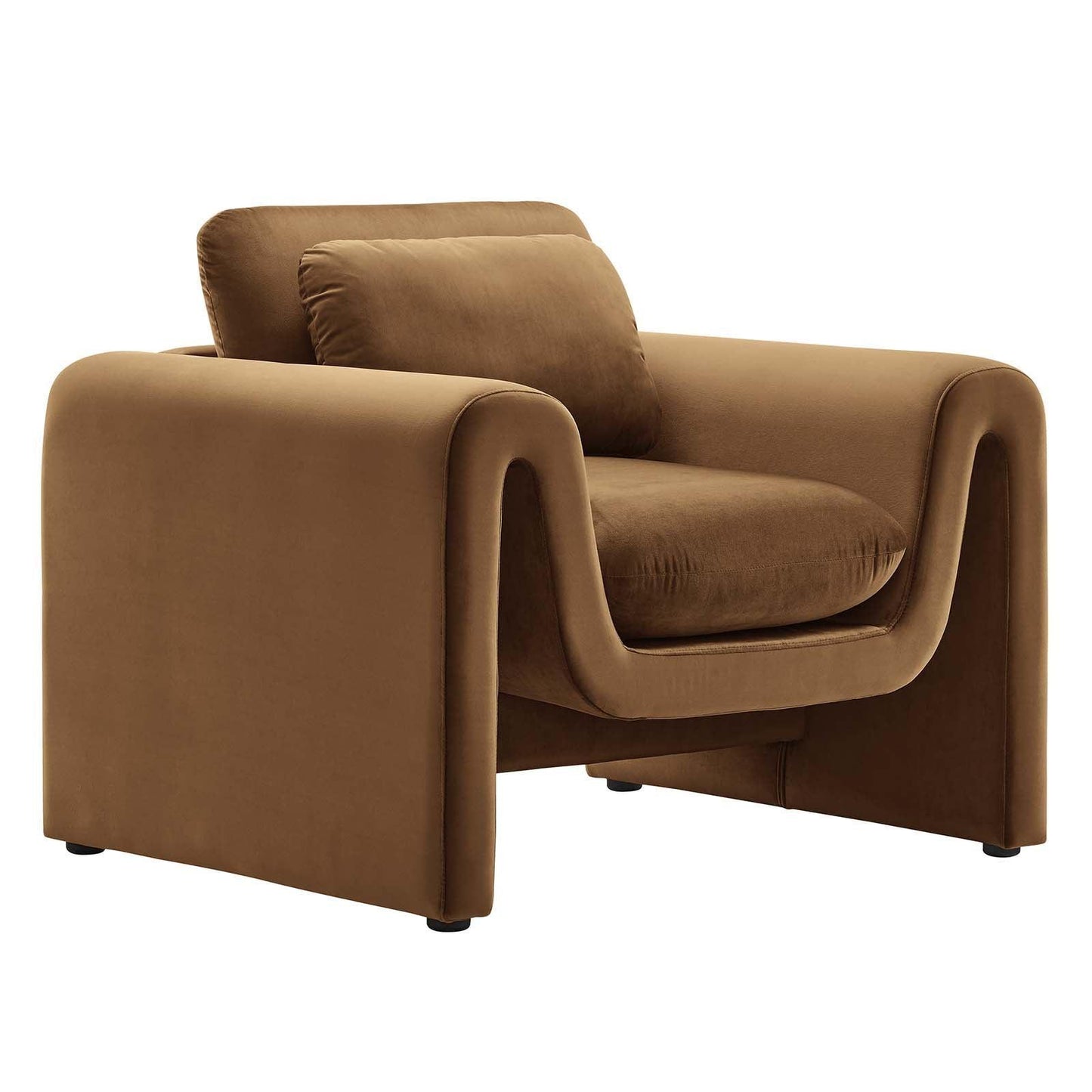 Modway Waverly Performance Velvet Armchair, EEI-6576 FredCo