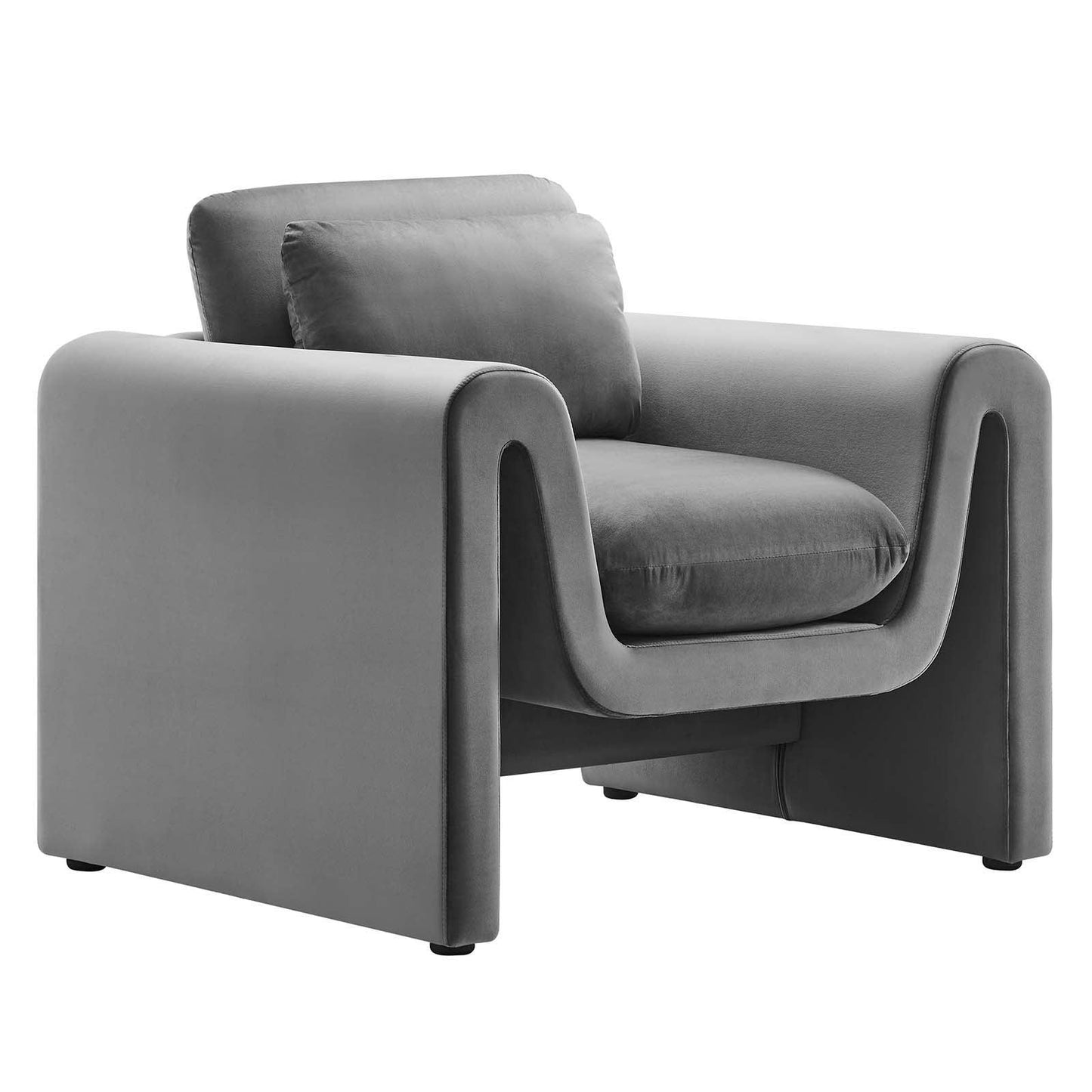 Modway Waverly Performance Velvet Armchair, EEI-6576 FredCo