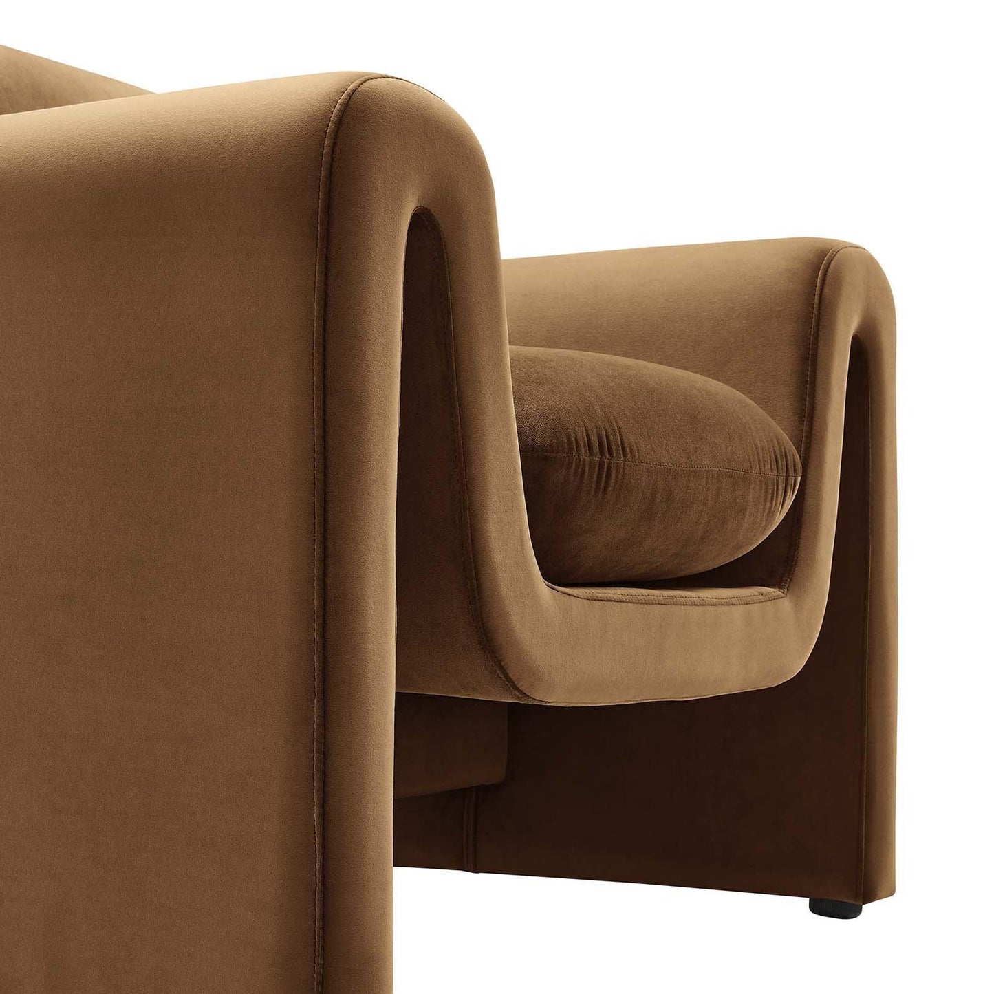 Modway Waverly Performance Velvet Armchair, EEI-6576 FredCo