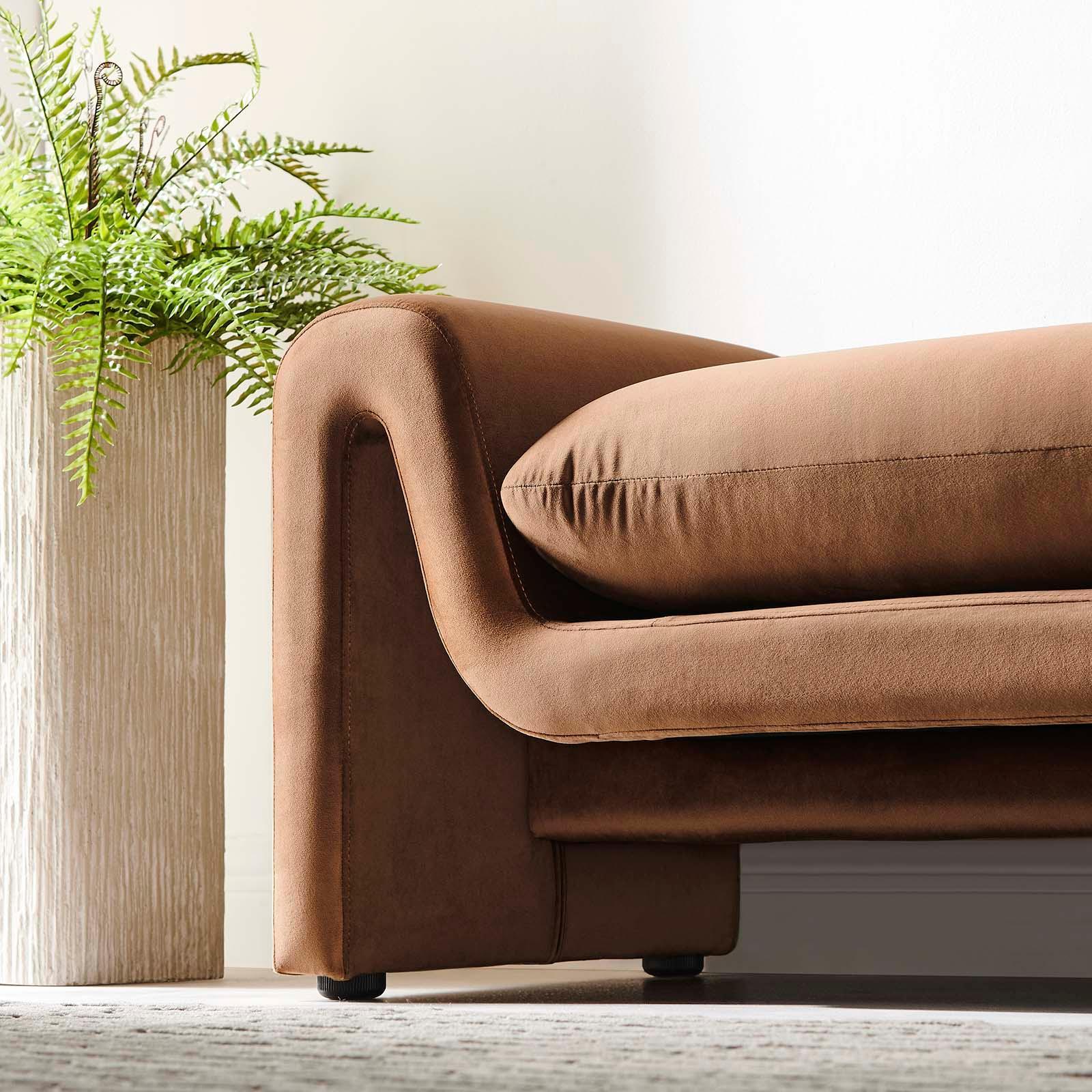 Modway Waverly Performance Velvet Bench FredCo