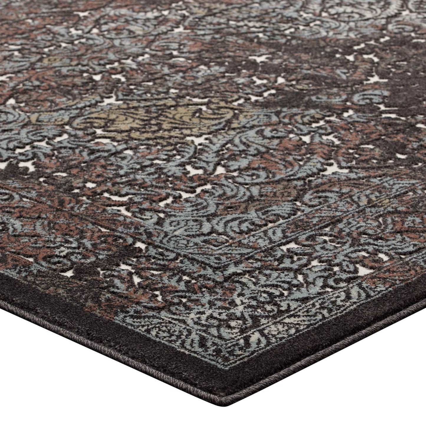 Modway Westia Ornate Turkish Vintage Area Rug FredCo