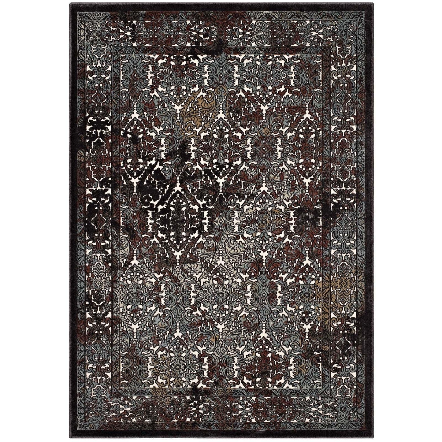 Modway Westia Ornate Turkish Vintage Area Rug FredCo