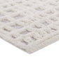 Modway Whimsical Ladder Abstract Plaid Lattice Shag Area Rug FredCo