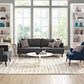Modway Whimsical Ladder Abstract Plaid Lattice Shag Area Rug FredCo