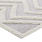 Modway Whimsical Pathway Abstract Chevron Shag Area Rug FredCo